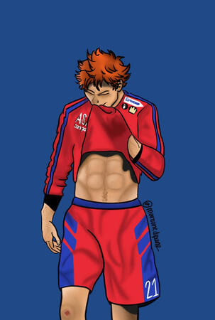 Soccer Player Hinata